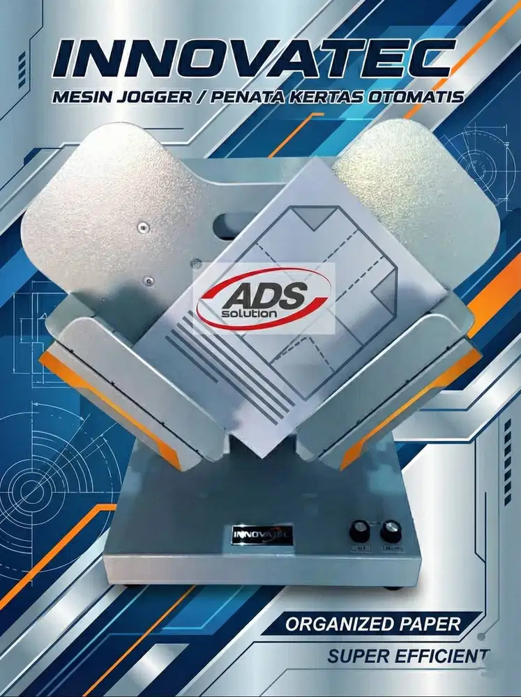 MESIN JOGGER ATAU PENATA KERTAS OTOMATIS PALING SIMPLE