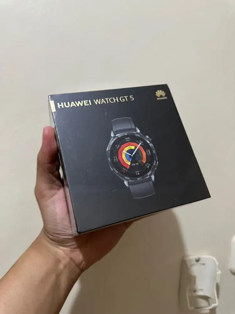 huawei watch gt 5 black 46mm brand new segel garansi 1th
