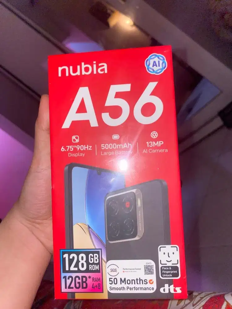 Nubia A56 kondisi 100% mulus