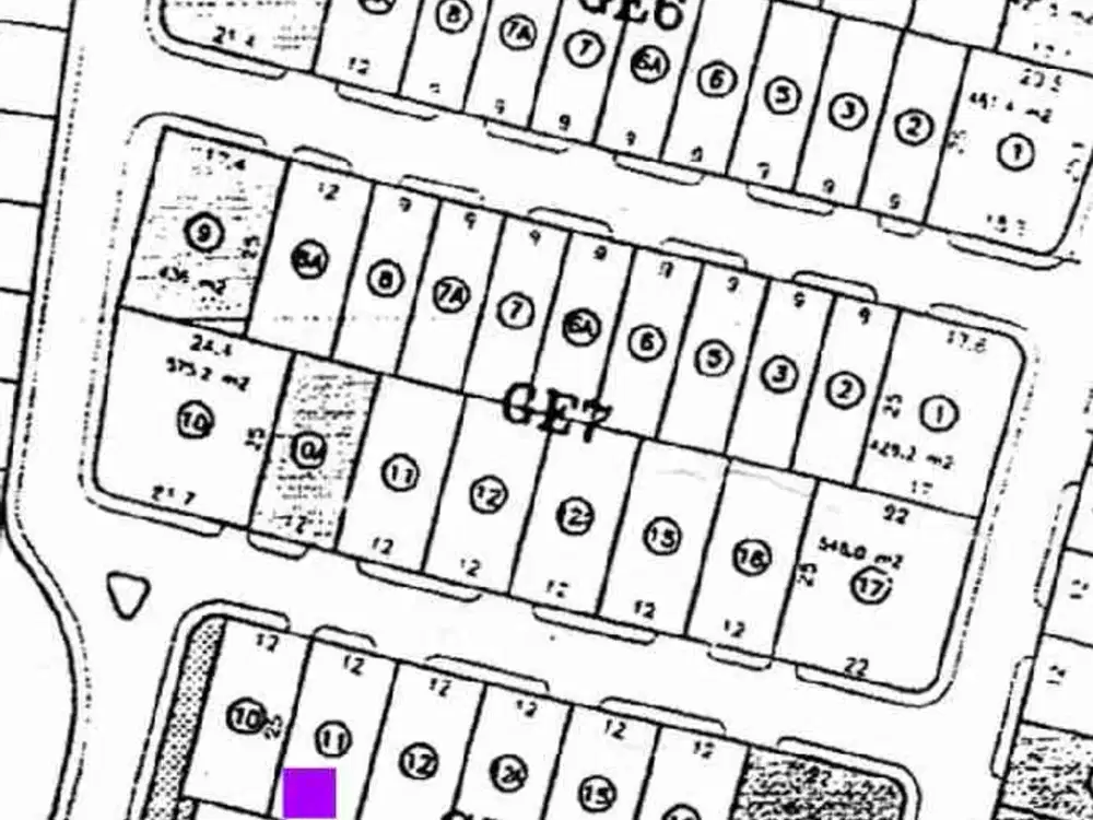 Tanah Bukit Golf Internasional Citraland Surabaya Luas 12x25