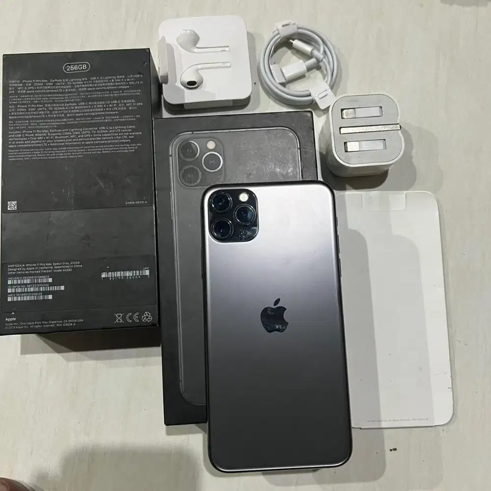 Iphone 11promax 256gb dual sim