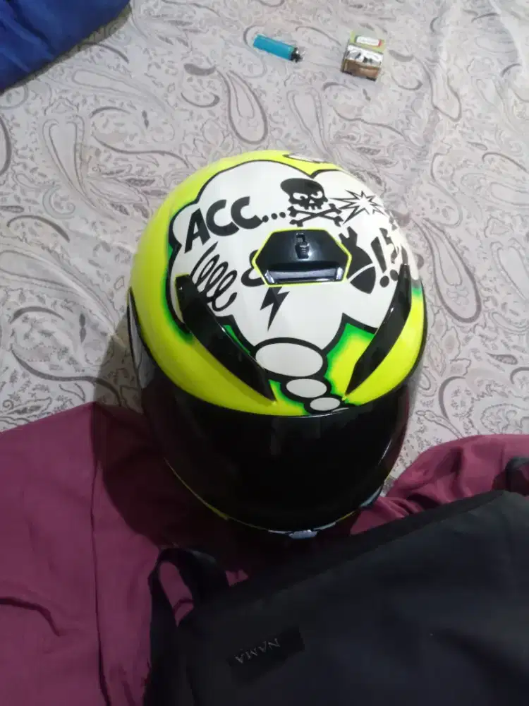 Helm AGV K3 Double Visor