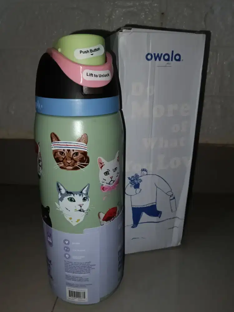 Tumbler owala kucing -32oz