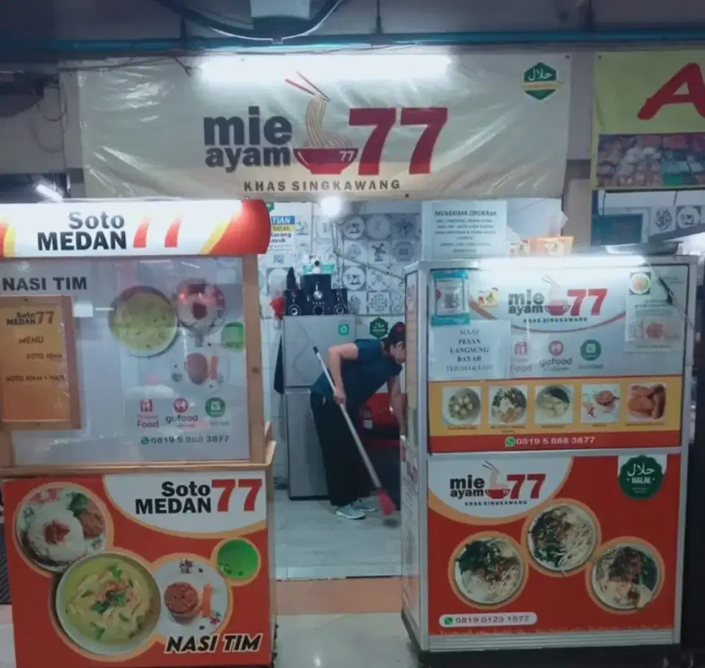 Kerja di food court apartemen