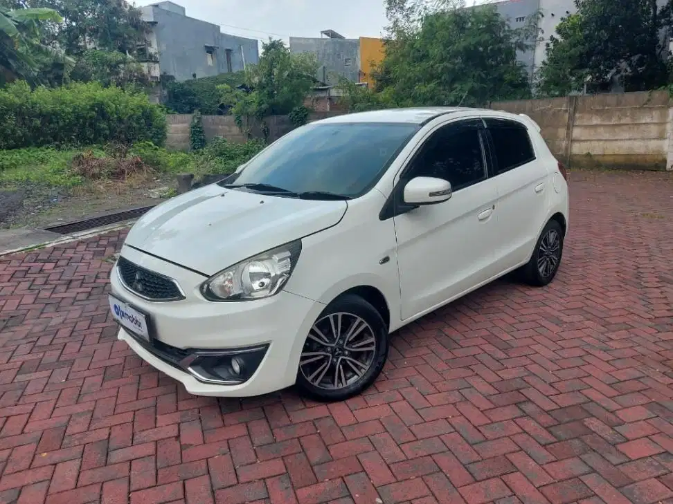 DP MURAH Mirage 1.2 Exceed Bensin Matic 2016 Putih TKY