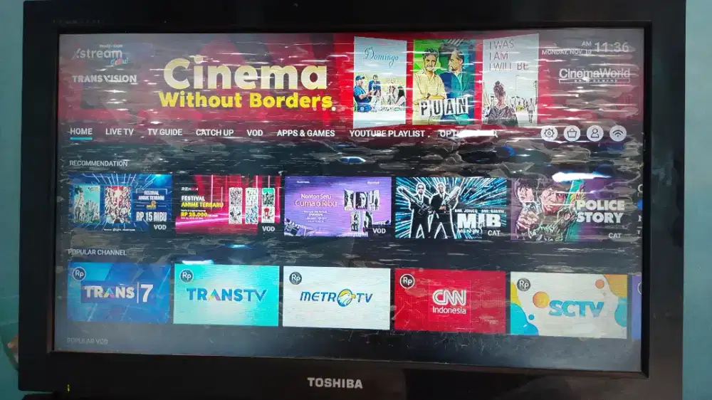 STB ANDROID TRANSVISION XTREAM SERU