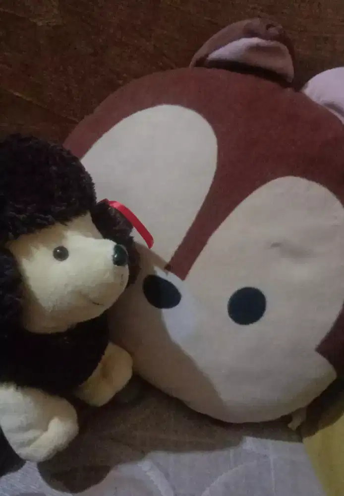 bundling boneka tsum tsum dan doggy