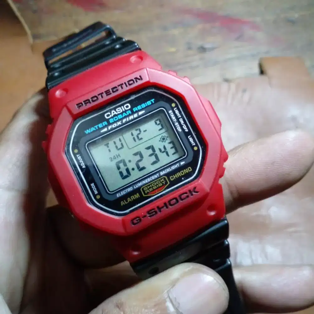 jam casio gshock warna langka