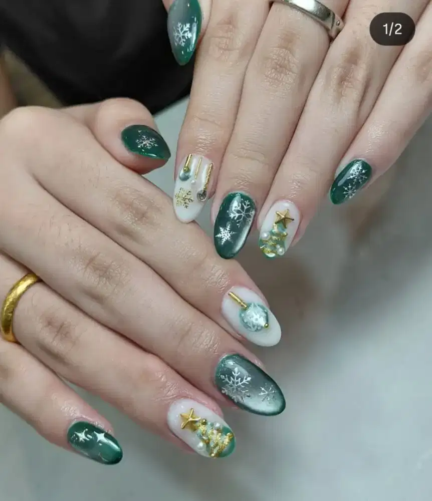 D cari yg bisa nail art eyelash