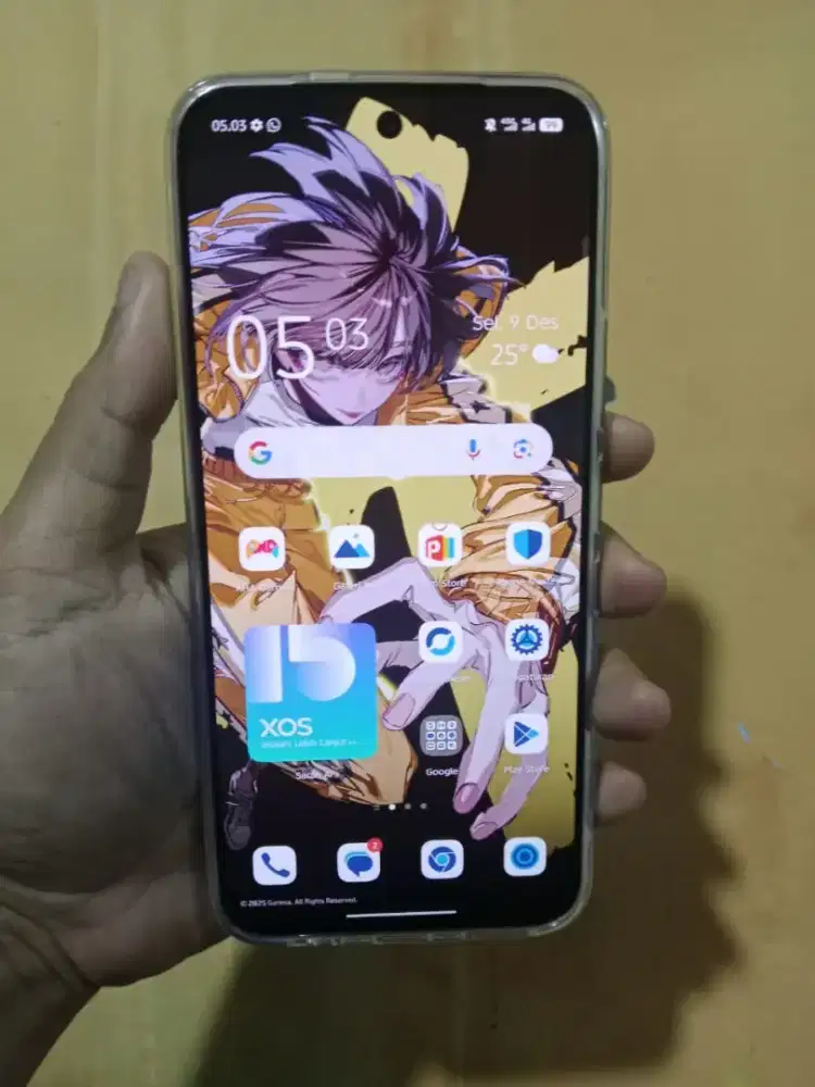 Infinix Hot 60 pro ram 8/256 Nfc mulus sidik jari layar game libas