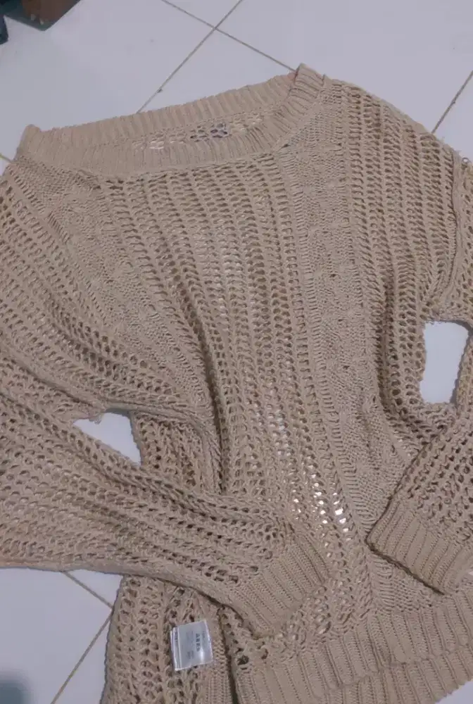 Baju rajut aesthetic