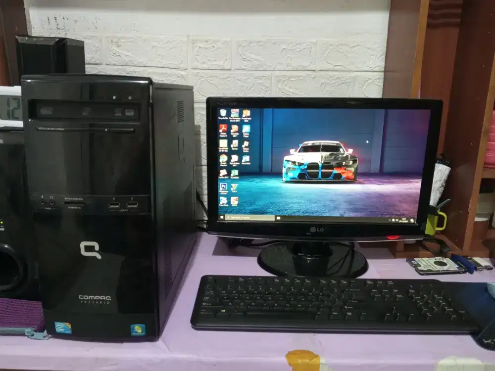 Pc gaming roblox (intel core i5 + vga nvidia + monitor 19inch)