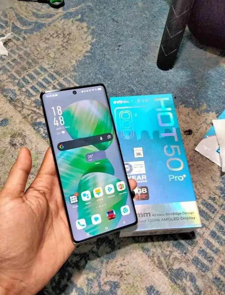 Infinix Hot 50 Pro plus fullset 8+8/256