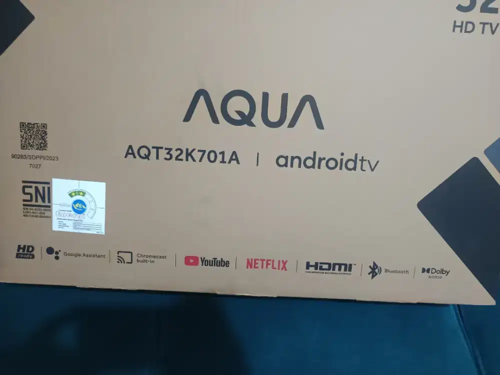 TV android aqua 32 Inc baru