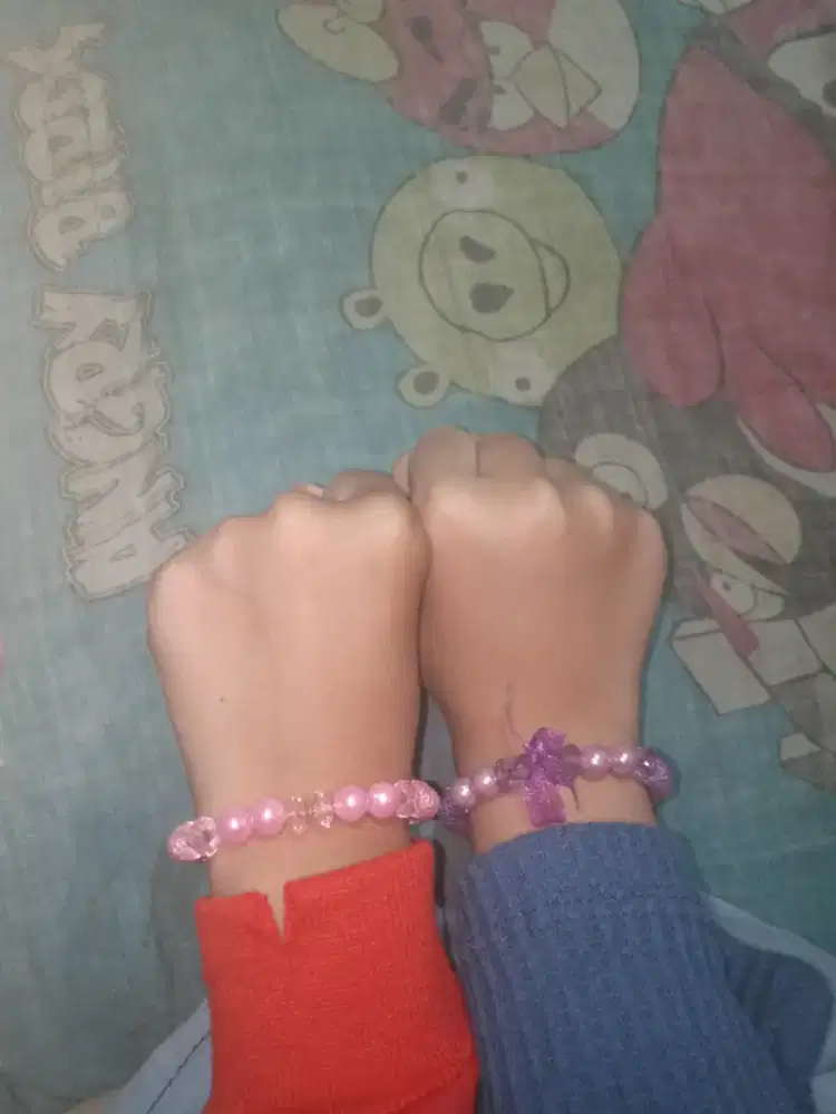 Gelang Akrilik Mutiara – Couple Friendship Bracelet / Bestie Bracelet