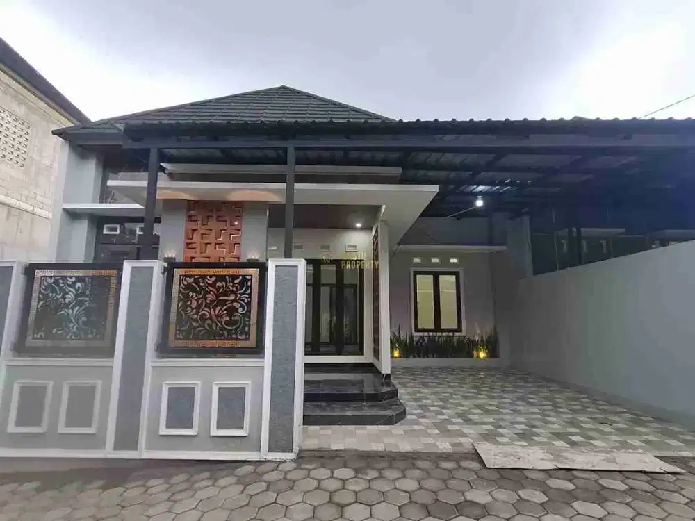 RUMAH SIAP HUNI TANAH LUAS SHM DEKAT SD MODEL