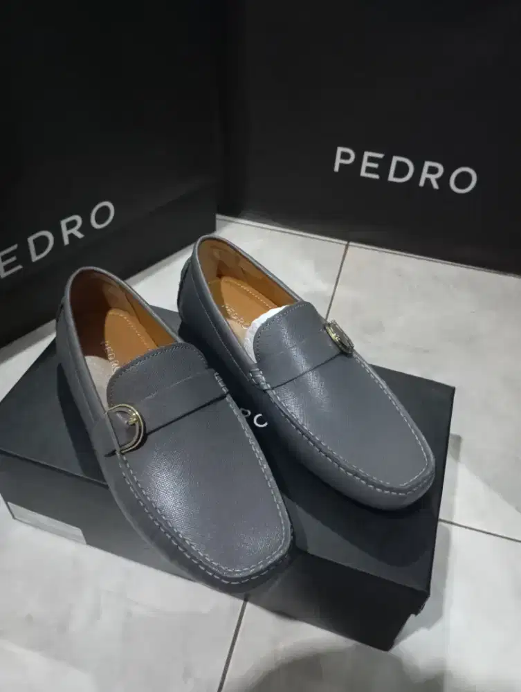 Sepatu PEDRO no 40 leather original dus