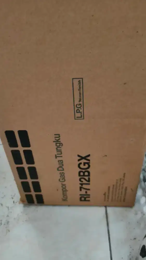 Kompor Rinnai RI-712BGX Baru