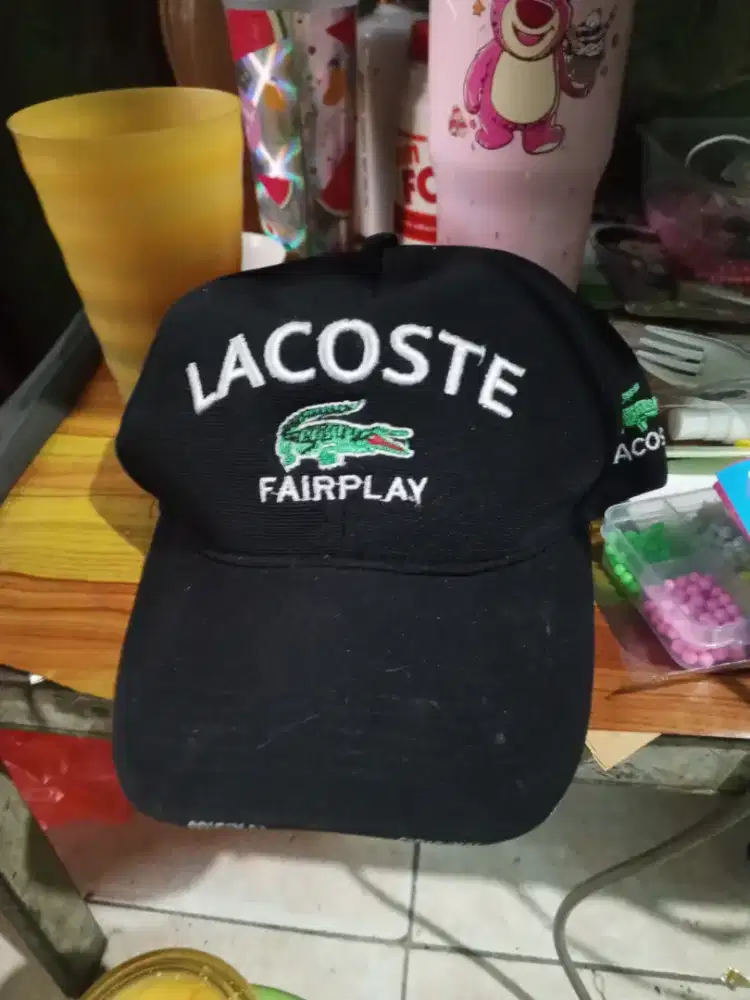 Topi Pria Lacoste