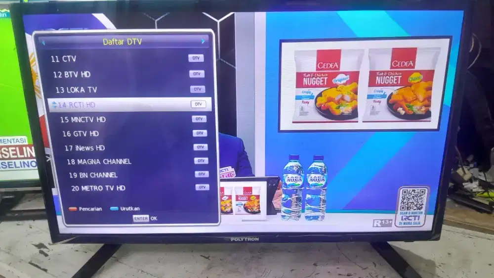 Tv led polytron 32 inch digital