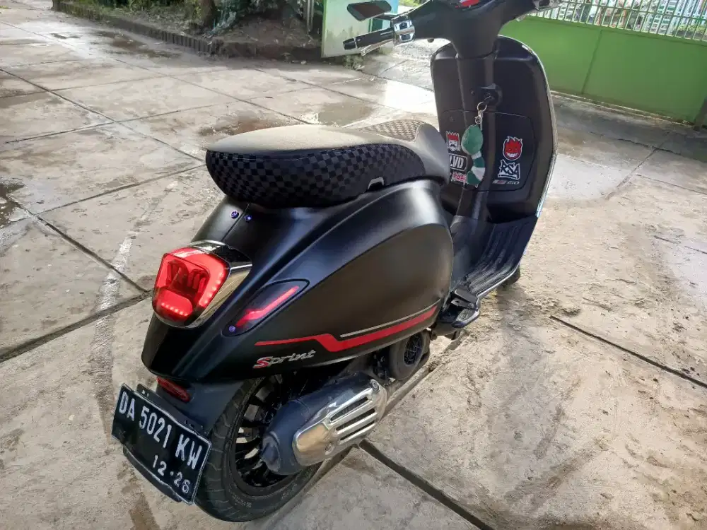 Vespa sprint S tahun 2021 akhir