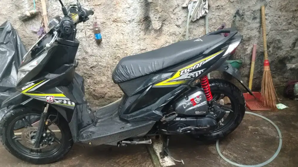 Jual motor beat street 2017 surat lengkap komplit