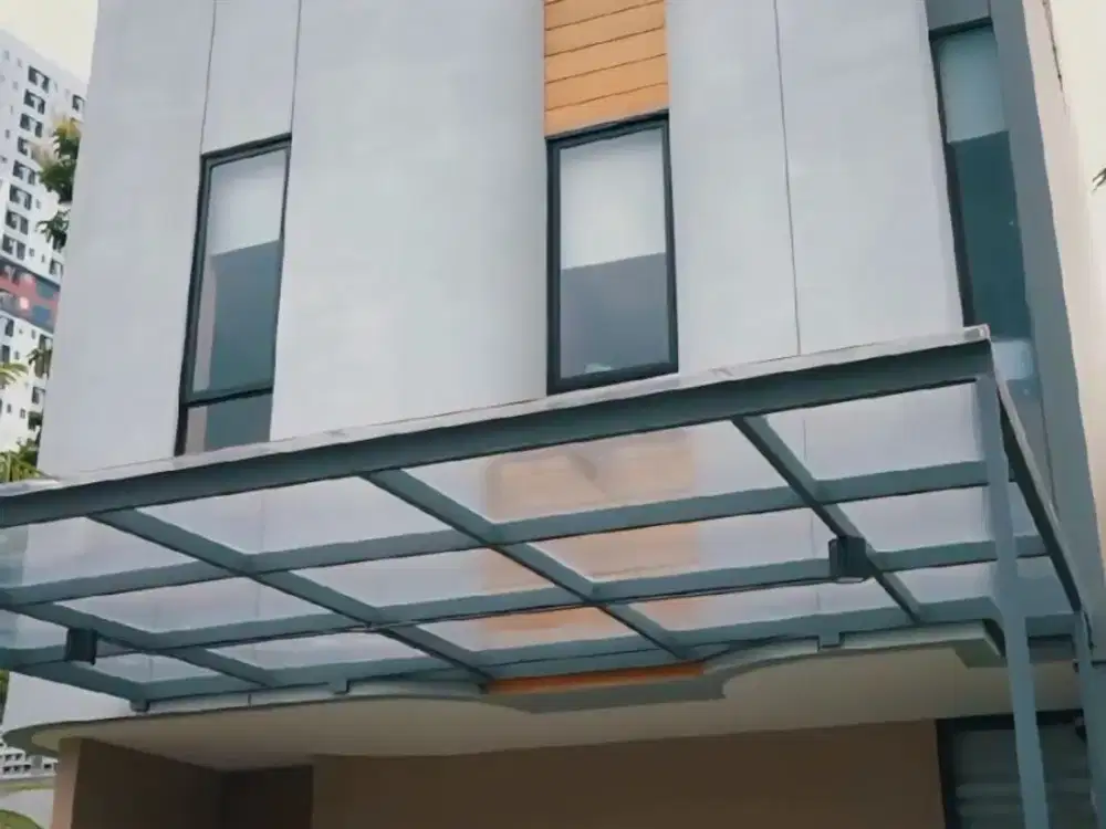 RUMAH BIOPHILIC 3KT 2KM 2-3 LANTAI SEBRANG THE BREEZE BSD DEKAT AKSES TOL DAN 2 STASIUN KRT SERPONG DAN RAWA BUNTU