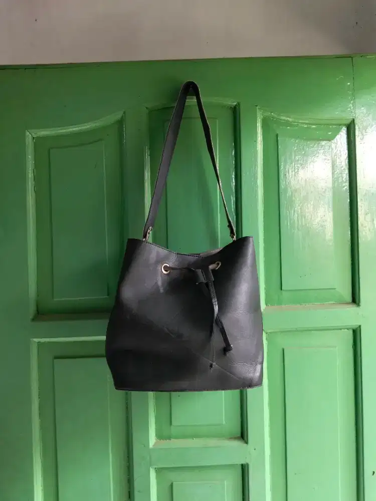 Tas Hobbo Serut Import PU Leather