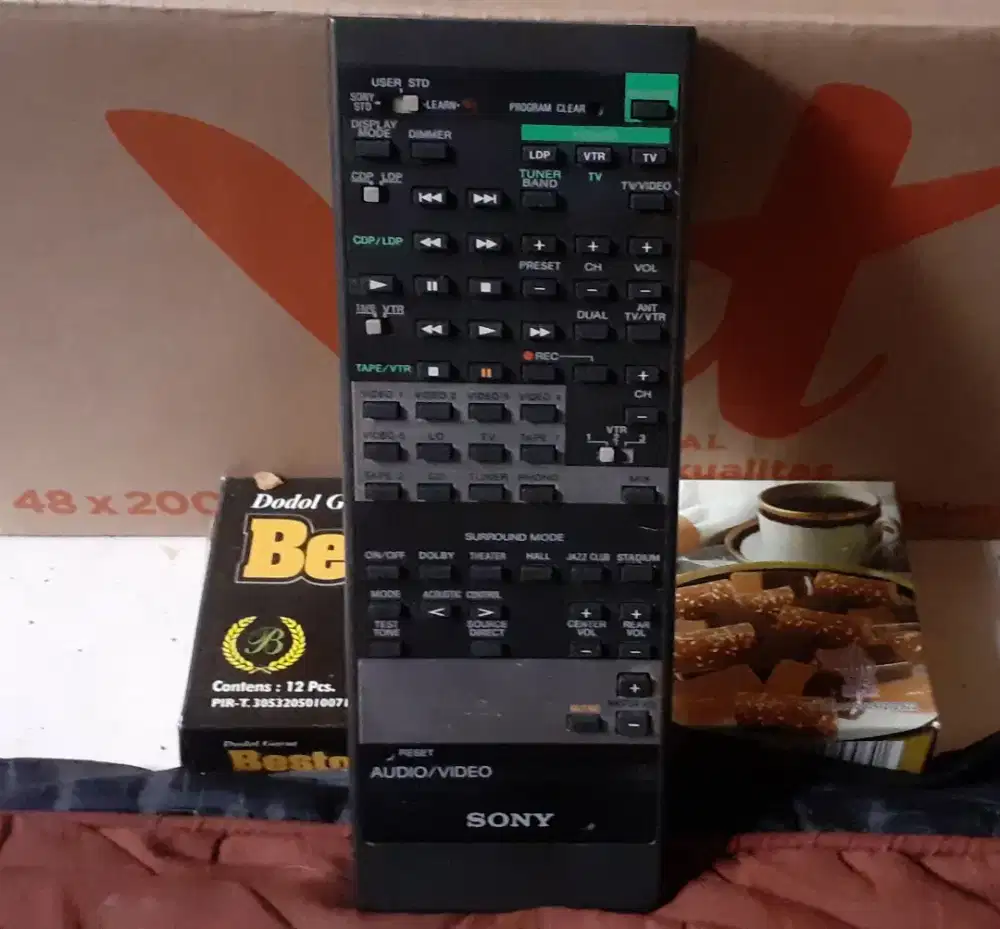 REMOTE SONY AUDIO/VIDEO Programmable RM-P651