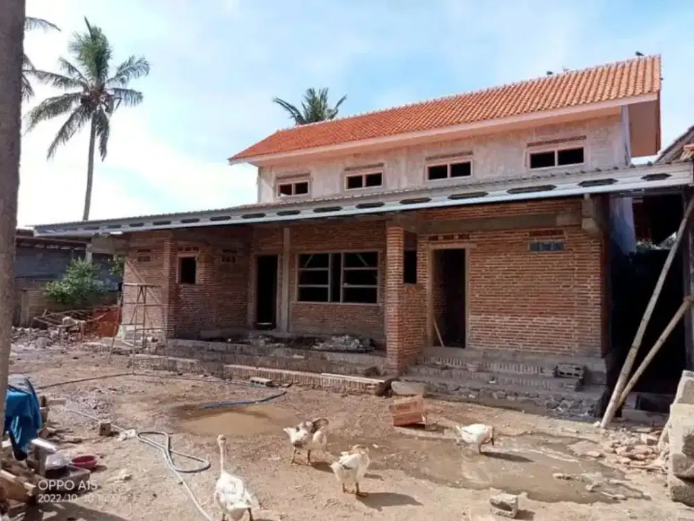 Pasang kanopi rangka baja ringan dn rangka hollow galvanis