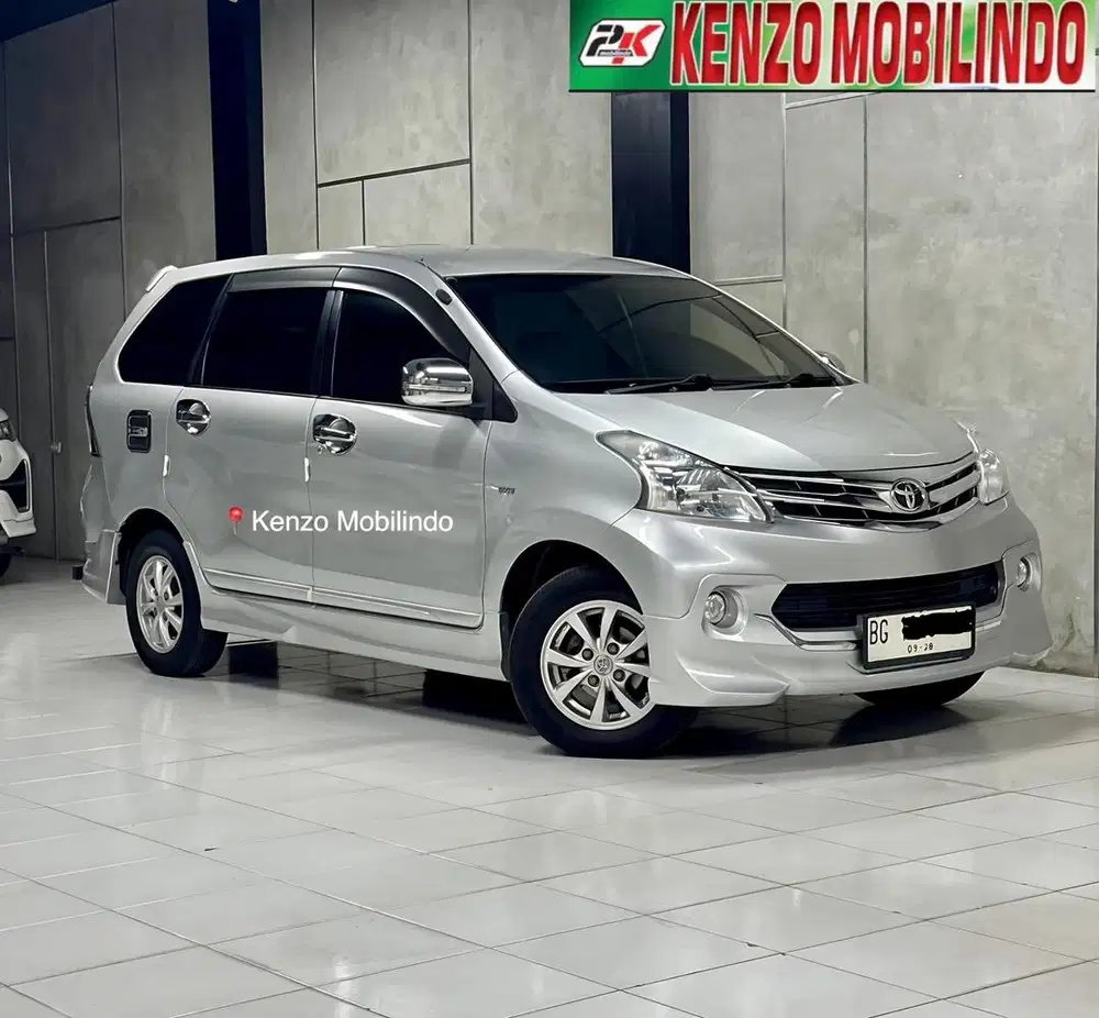 Avanza 1,3 G Luxury AT 2014/2015 silver,km 112rb istimewah dp 20jt