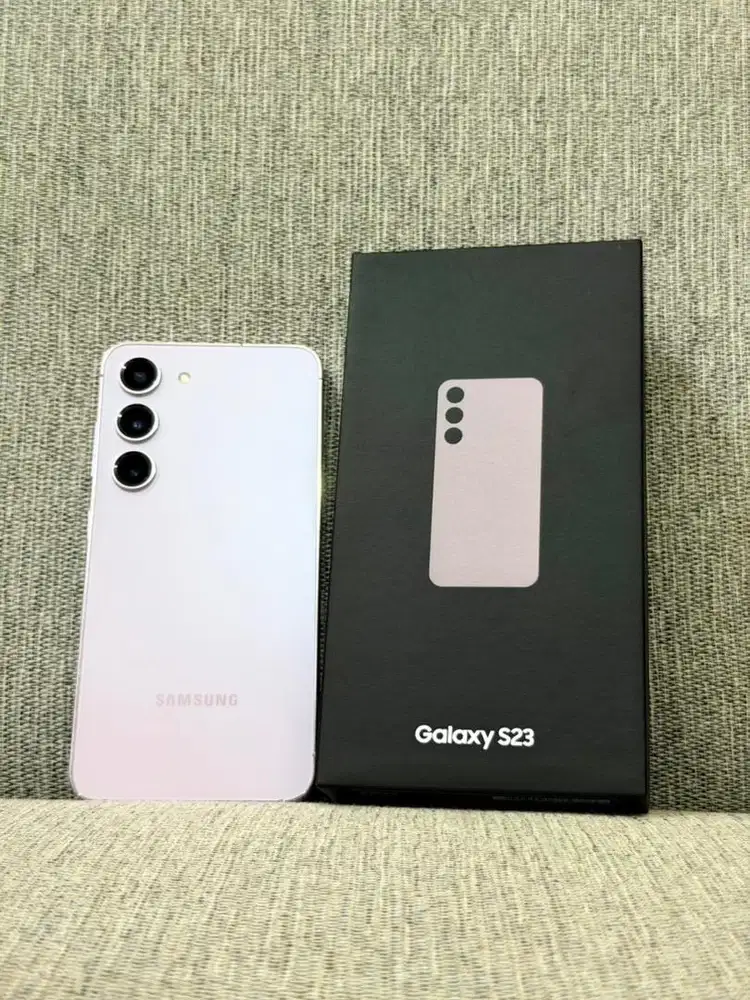 Samsung Galaxy S23 Lavender 8/128 Resmi, Mulus Terawat