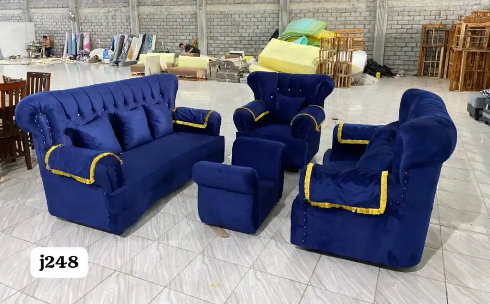 Sofa 321 + Meja Bisa Custom