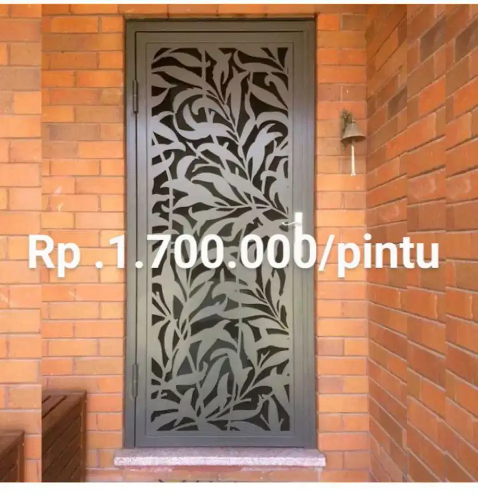 Pintu doubel kawat nyamuk