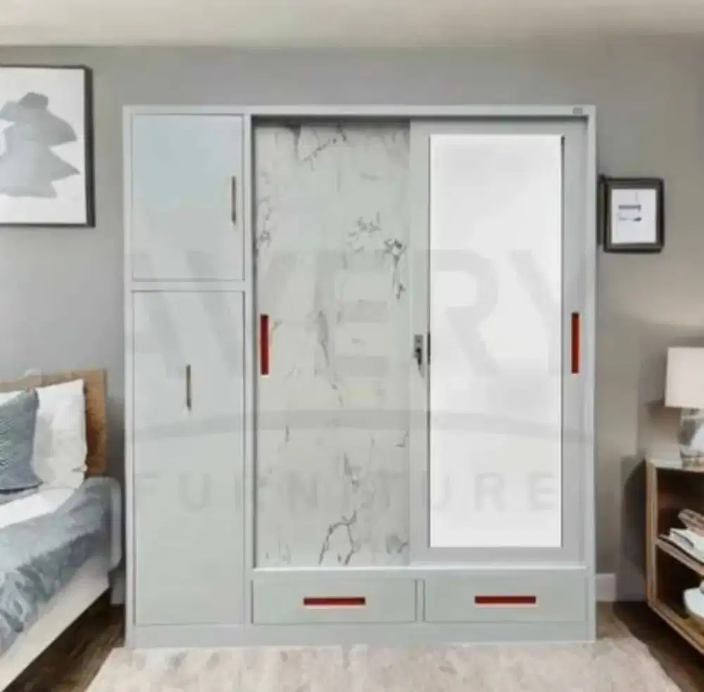 Lemari Pakaian Besi Avery HM SLFD 1600