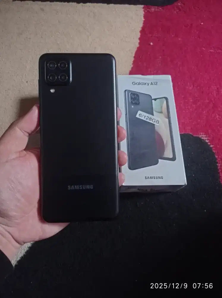 BISMILLAH SAMSUNG A12 RAM 6/128 FULSET NOMINES