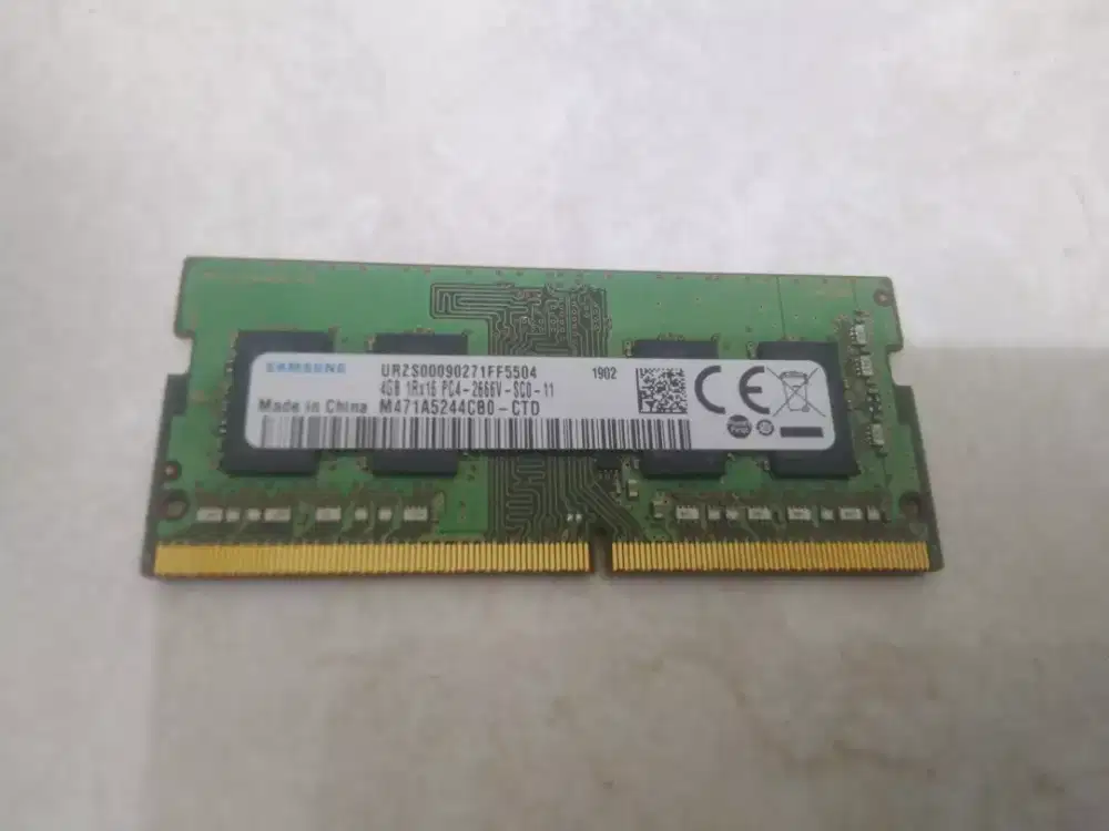 Ram laptop DDR4/4GB merk Samsung