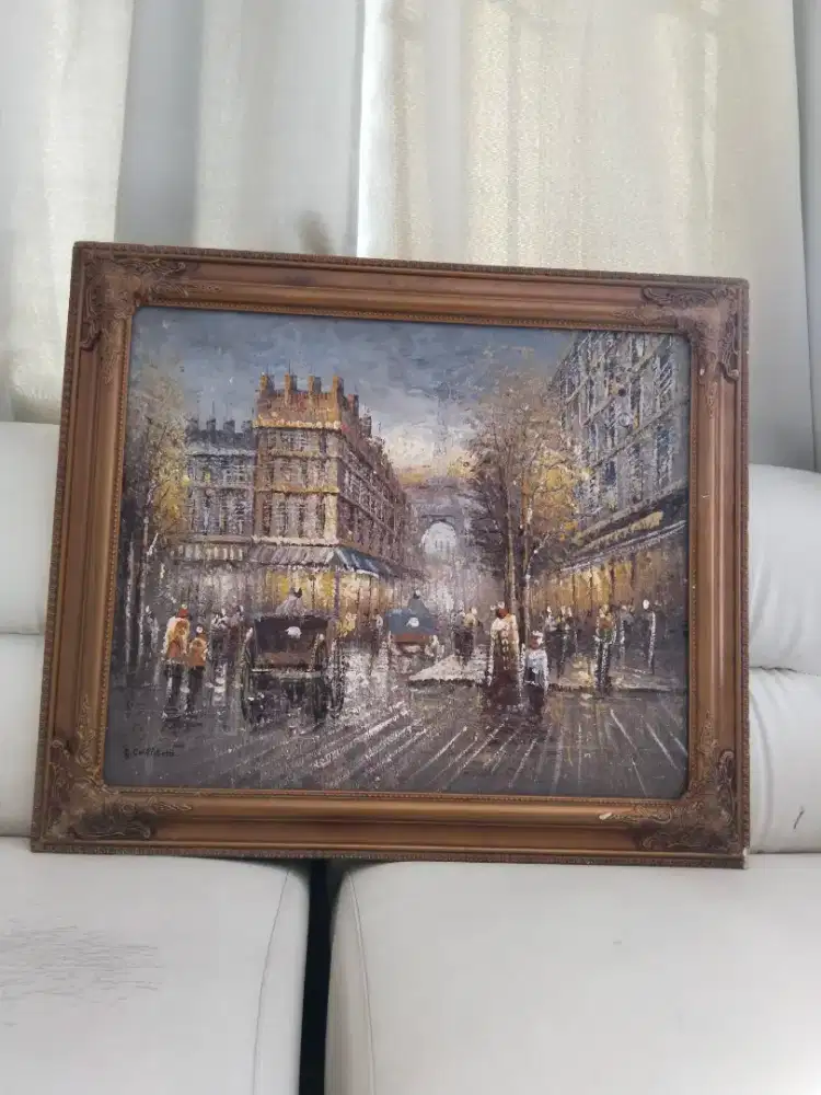 Lukisan kanvas Eropa