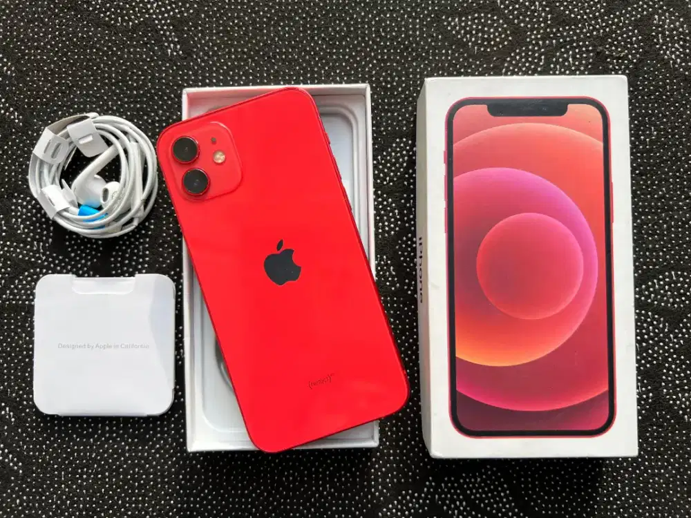 IPHONE 12 64GB RED (BEACUKAI)