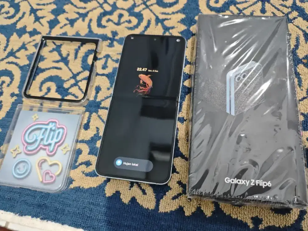 Samsung Galaxy Z Flip 6 12/256GB Blue Bekas Second Terawat