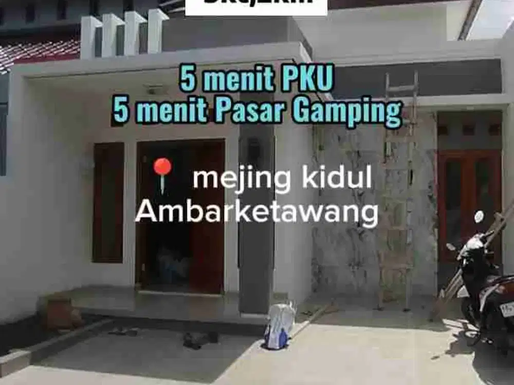 rumah baru di mejing kidul, 5 menit ke pasar gamping