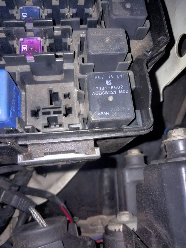 EGI Main Relay Mazda 2 Non Sky Active