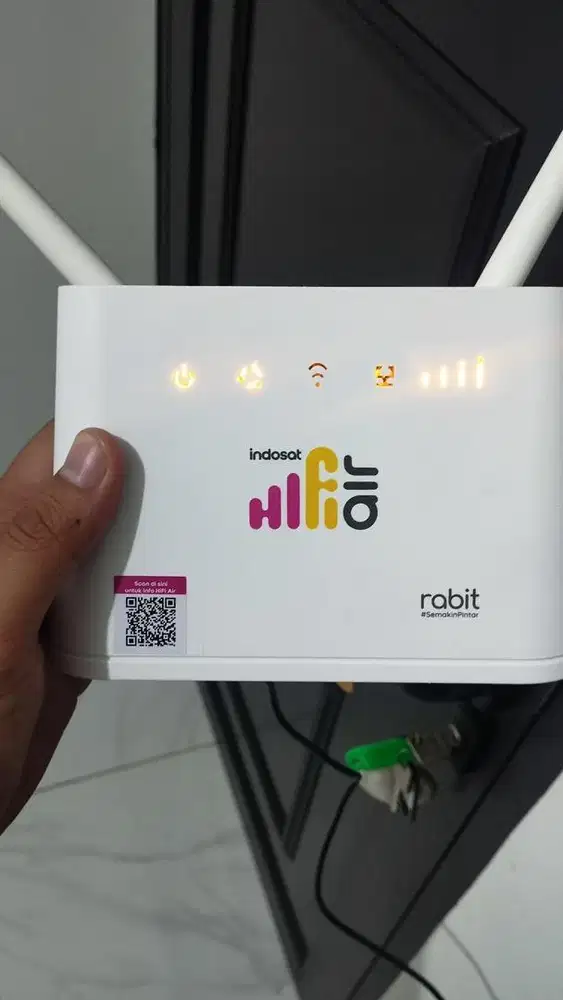 Hifi Air rabit indosat Kuota 100Gb++