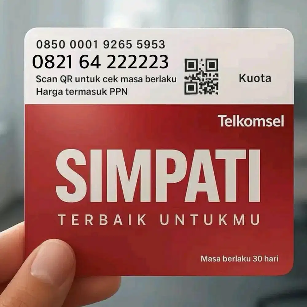 Perdana cantik/nomer cantik telkomsel
