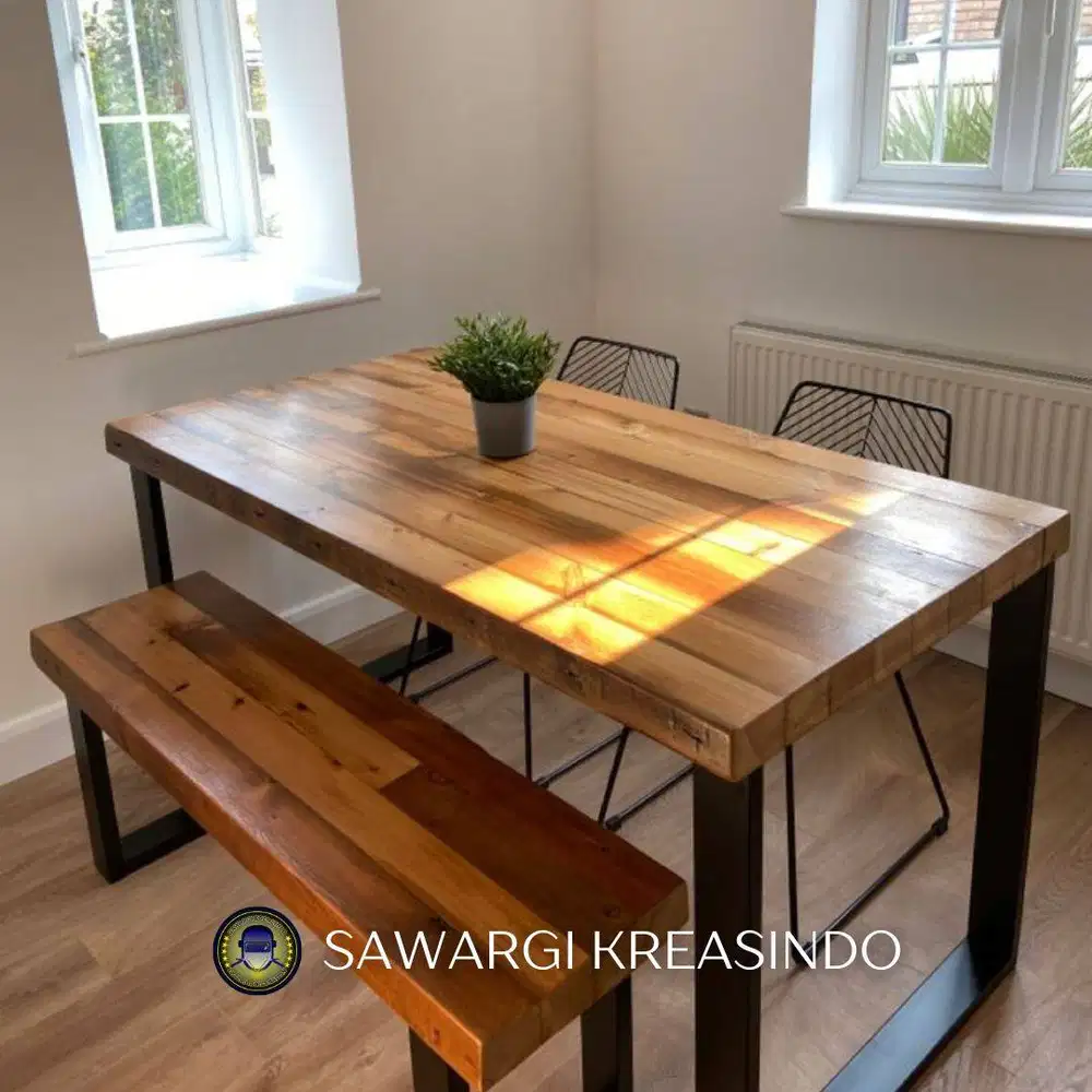 Set Meja Makan Kafe / Tempat usaha termurah di bandung cimahi