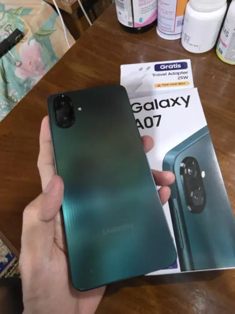 Samsung A07 4+64 gress baru 2 bulan