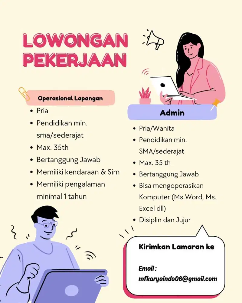 Administrasi dan Operasional lapangan