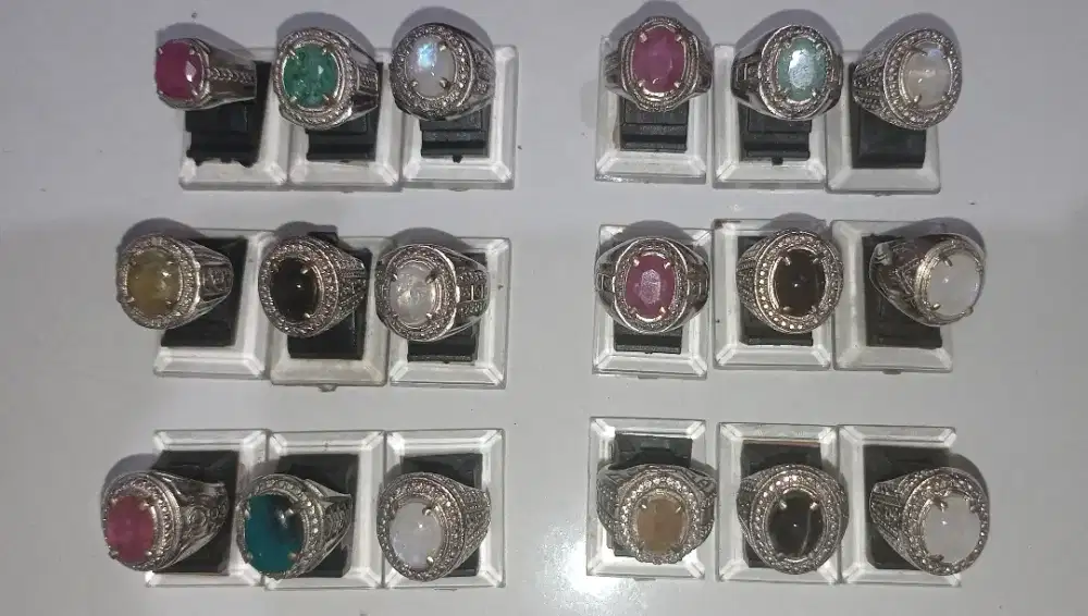 Paket batu permata natural