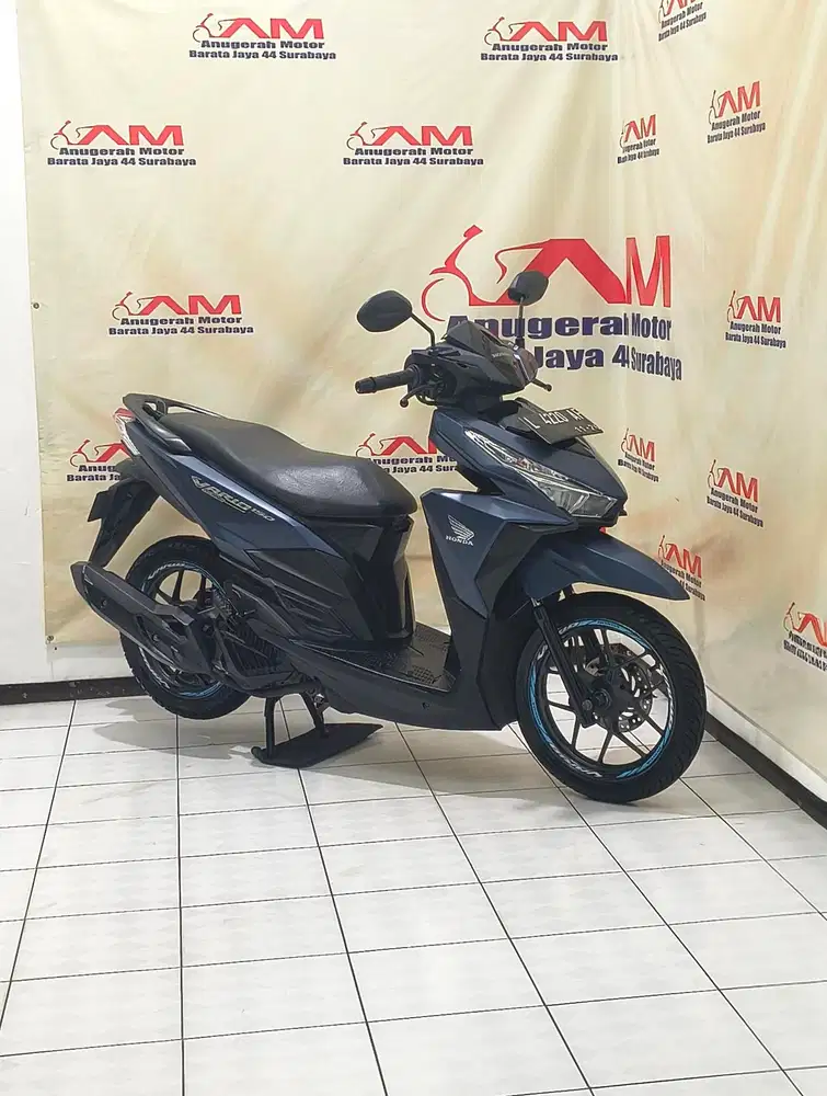 Honda Vario 150 Exl Tahun 2016 biru doff
