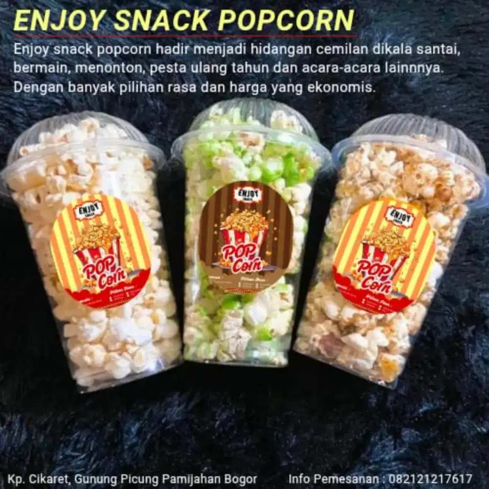 Lowongan Jualan Popcorn